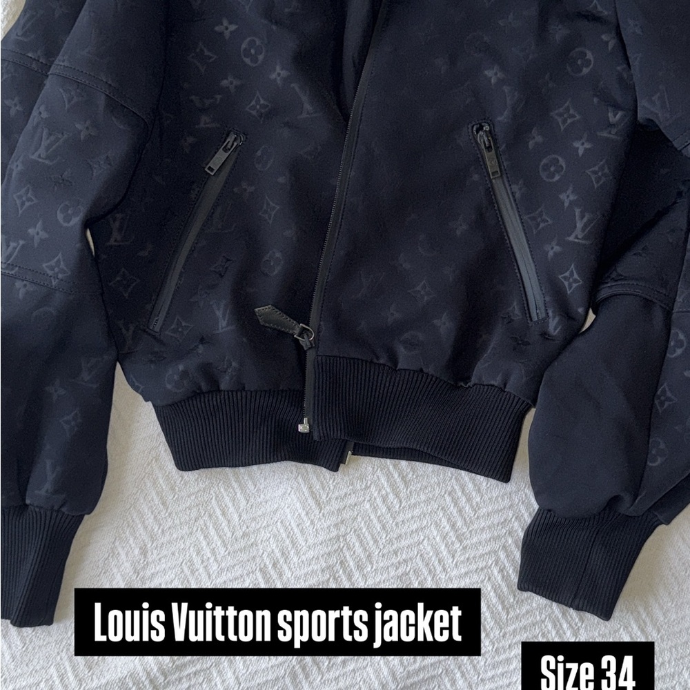 Louis Vuitton Black Sports Jacket